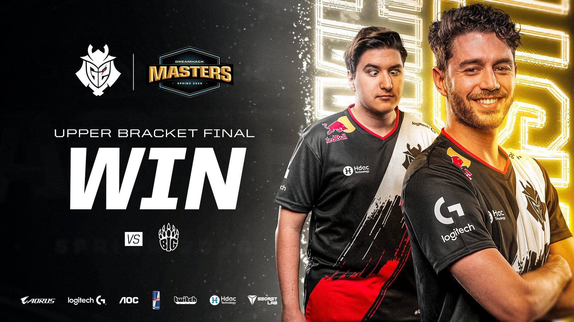 G2, DreamHack Masters EU Finalinde