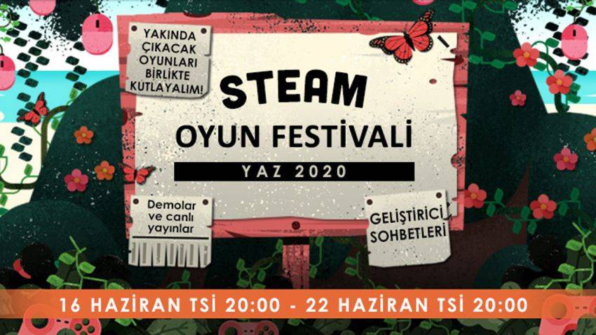 Steam Oyun Festivali: Yaz 2020 Etkinliği Başladı