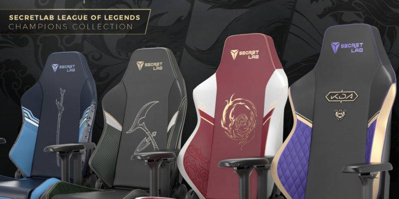 Secretlab, League of Legends Champions Koleksiyonunu Piyasaya Sürdü