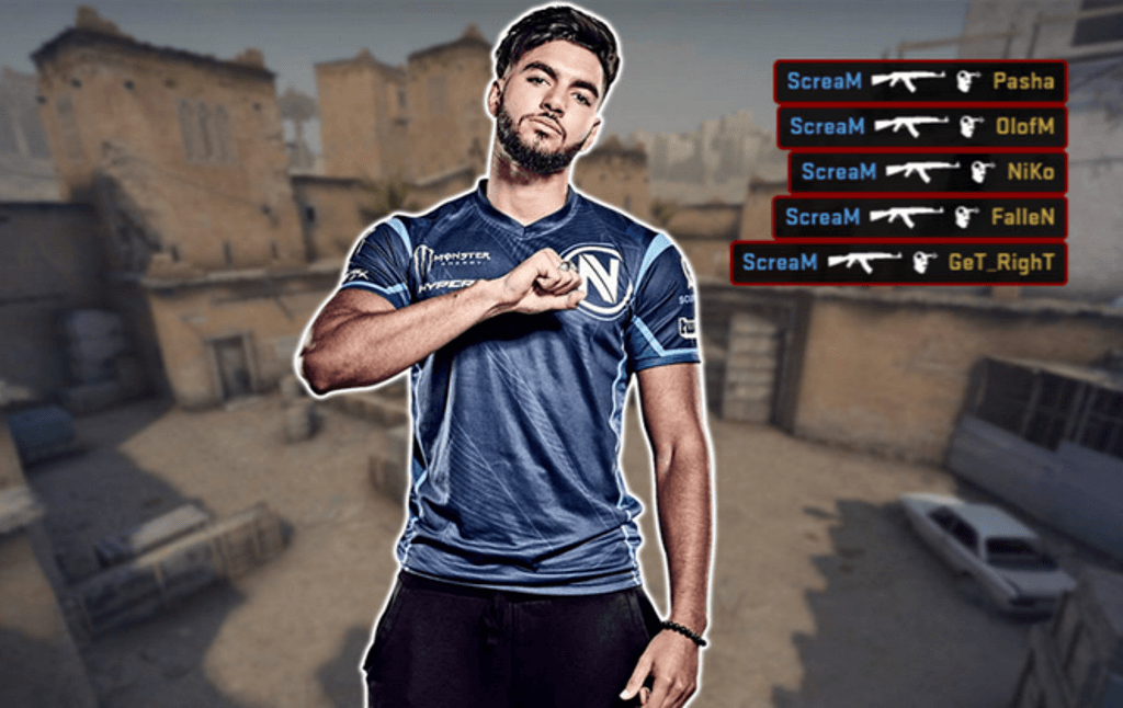 CS:GO Emeklisi ScreaM “Headshot” Atanlar Listesinde 1.