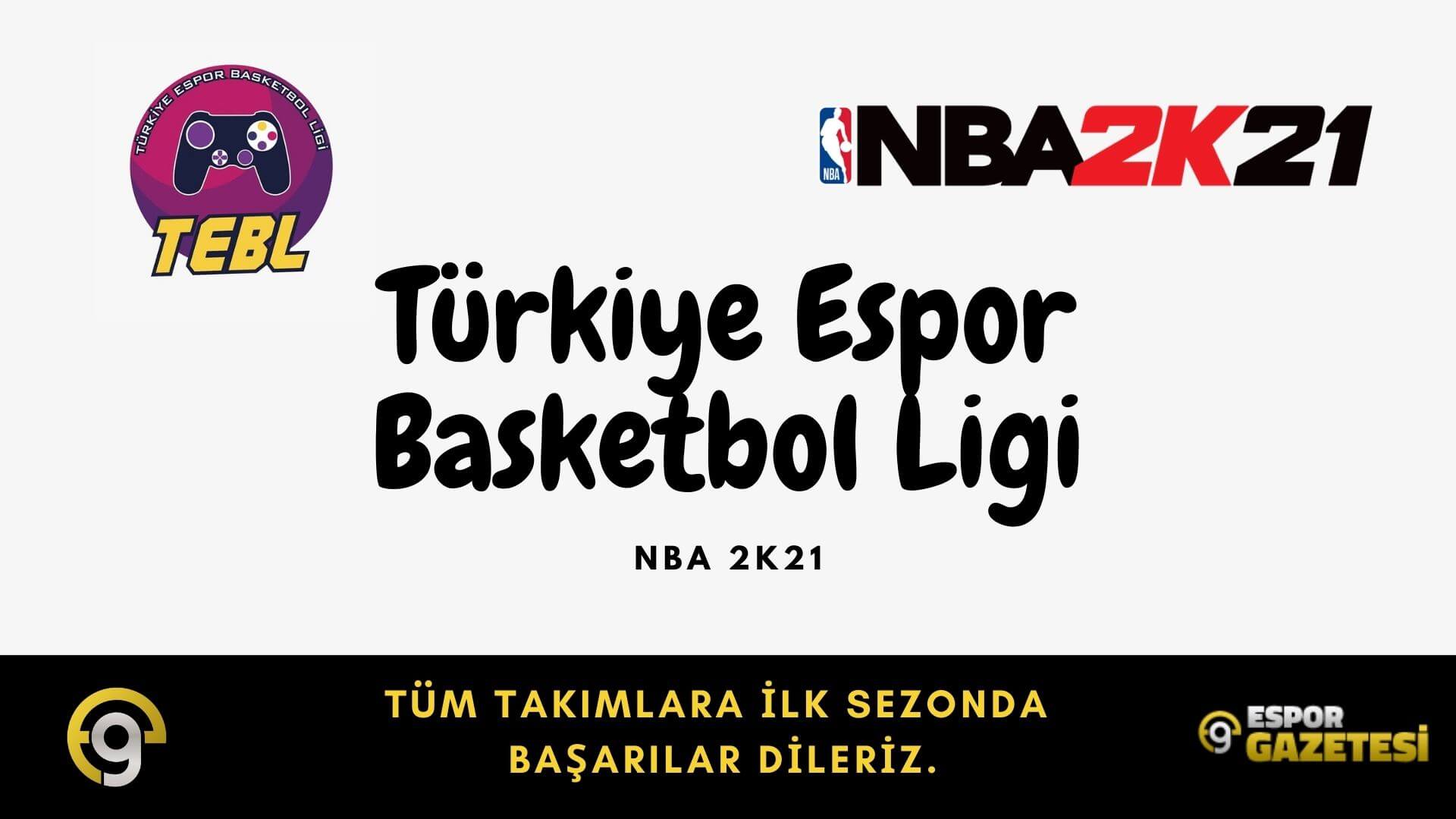 Türkiye Espor Basketbol Ligi Başlıyor