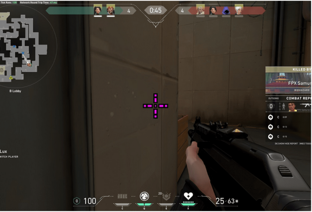 valorant crosshair