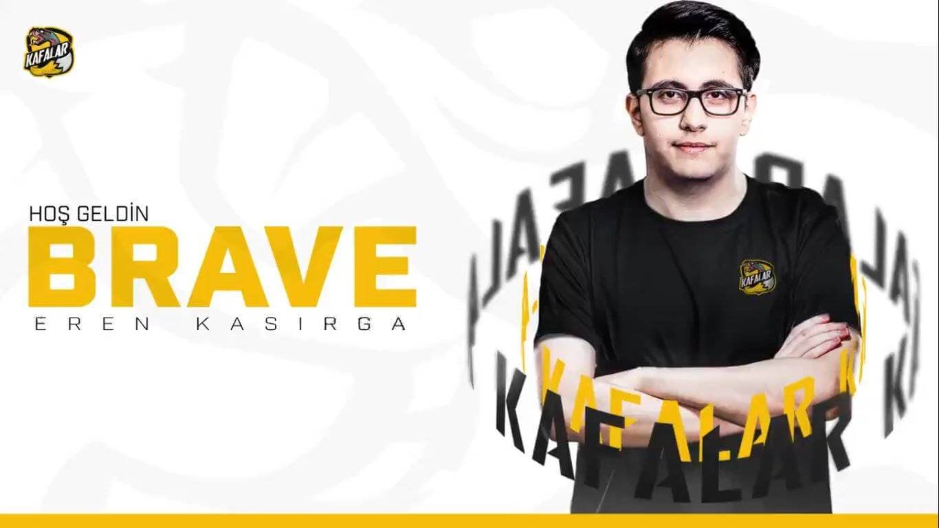 Kafalar Esports Eren "Brave" Kasırga'yı kadrosuna Kattı