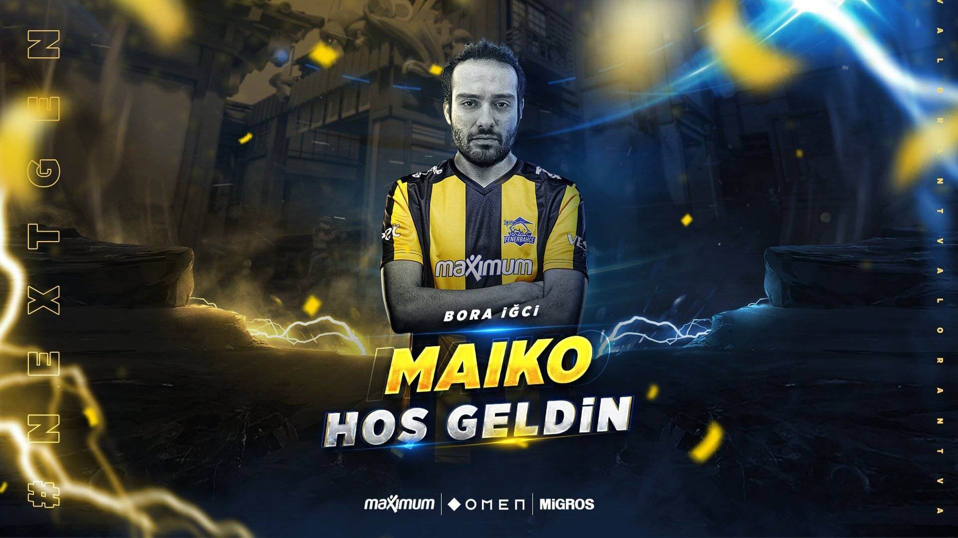 1907 Fenerbahçe Espor Bora “Maiko” İğci’yi Kadrosuna Kattı