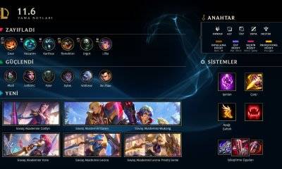 LoL 11.6 yaması