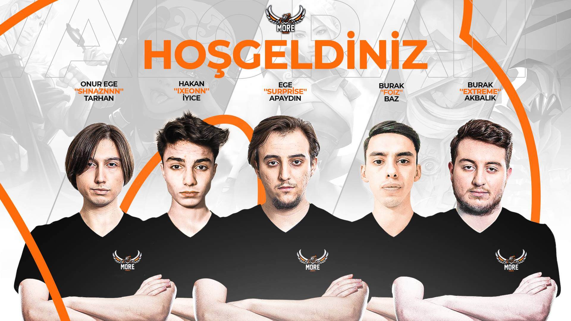 More E-sports, Tecrübeli Oyuncuların Bulunduğu Valorant Takımını Duyurdu!