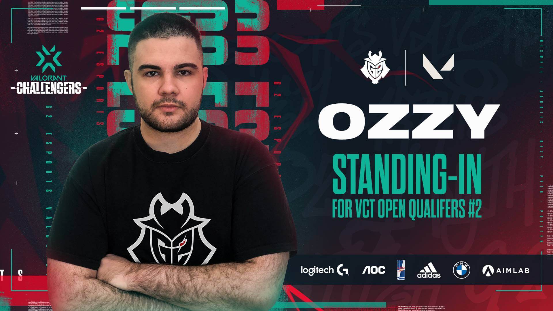 G2 Esports ozzy’i Stand-in Olarak Valorant Kadrosuna Dahil Etti