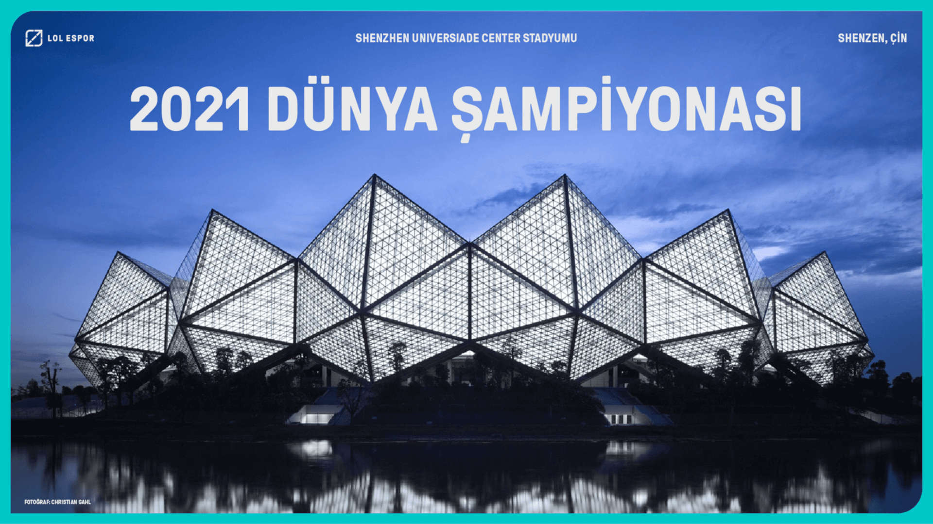 2021 Dünya Şampiyonası Yeri ve Zamanı