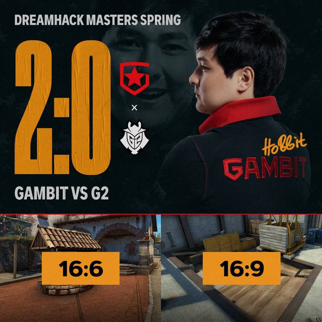 DreamHack’de İlk Finalist Gambit Oldu!