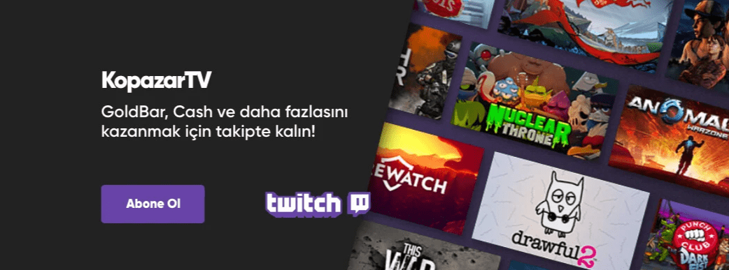 Kopazar Artık Twitch’de!