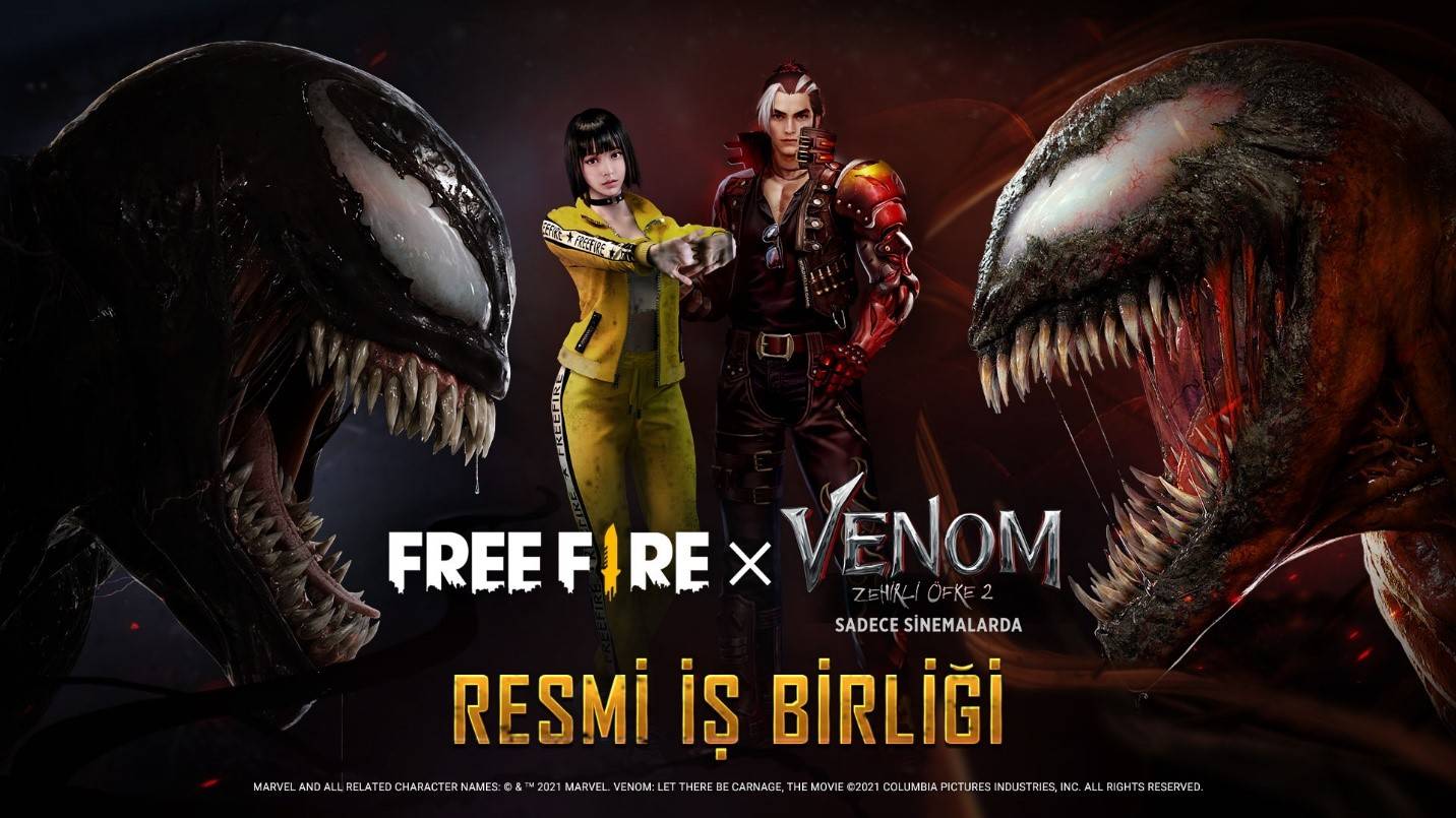 Free Fire Venom Zehirli Öfke 2’ye Özel Oyun İçi Etkinliklerle Kaosu Kucaklayın