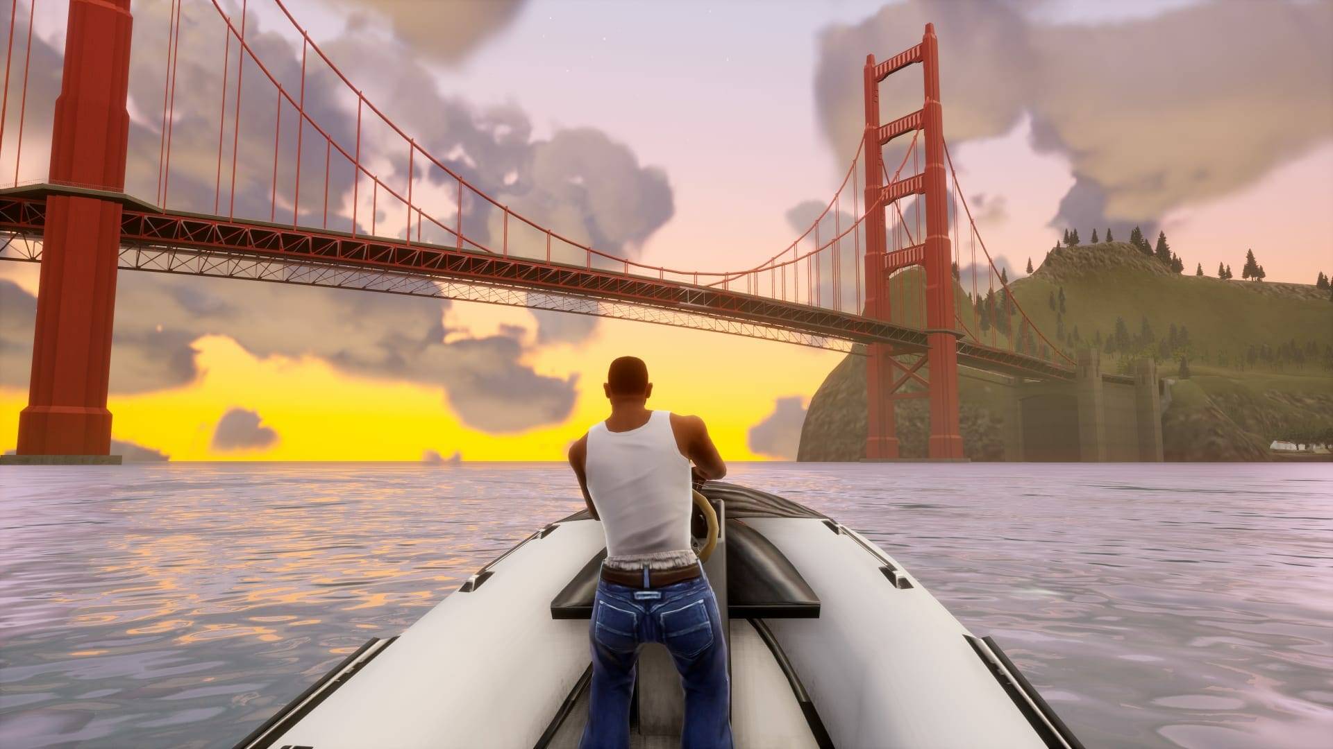 CJ in GTA trilogy remaster