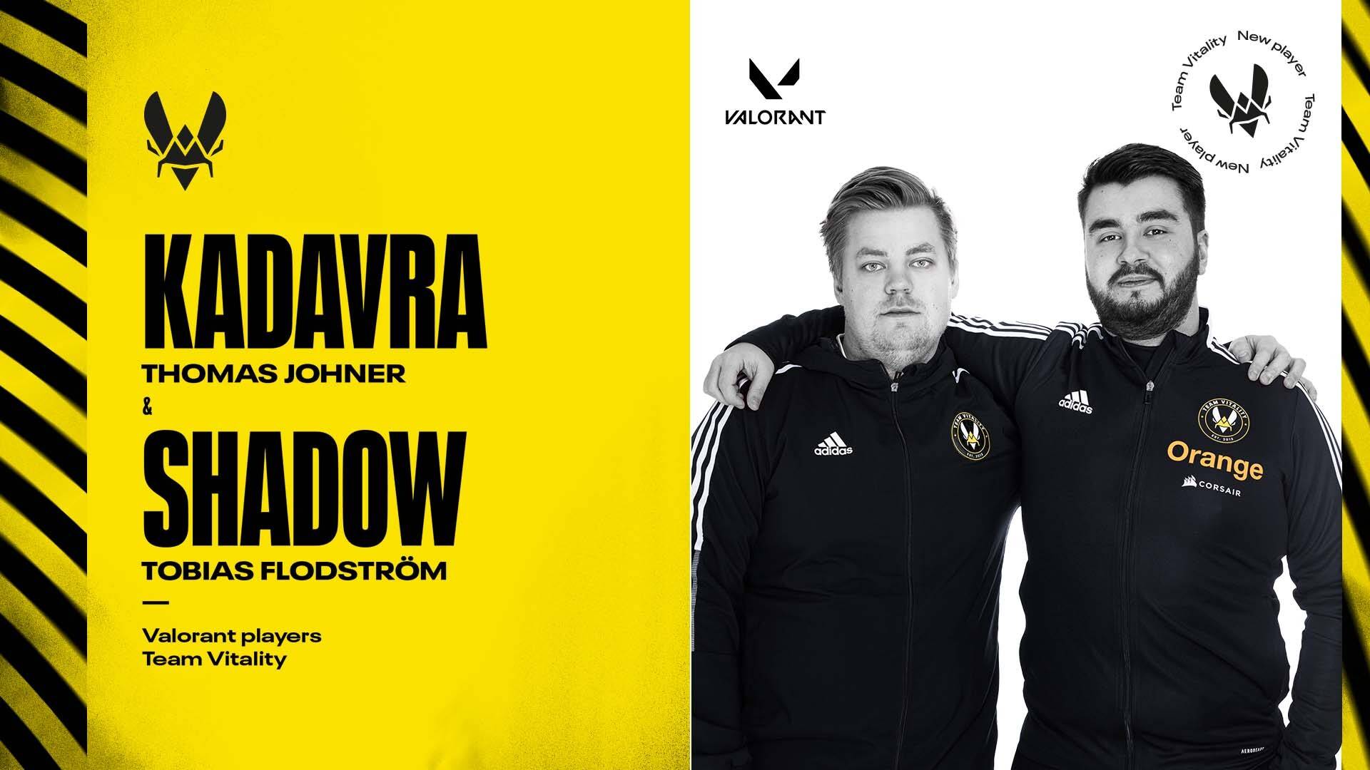 Team Vitality, ShadoW ve kAdavra’yı Transfer Etti!