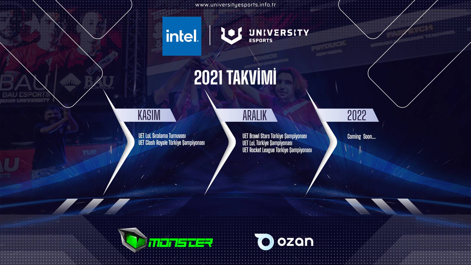 intel universit esports 2021 takvim