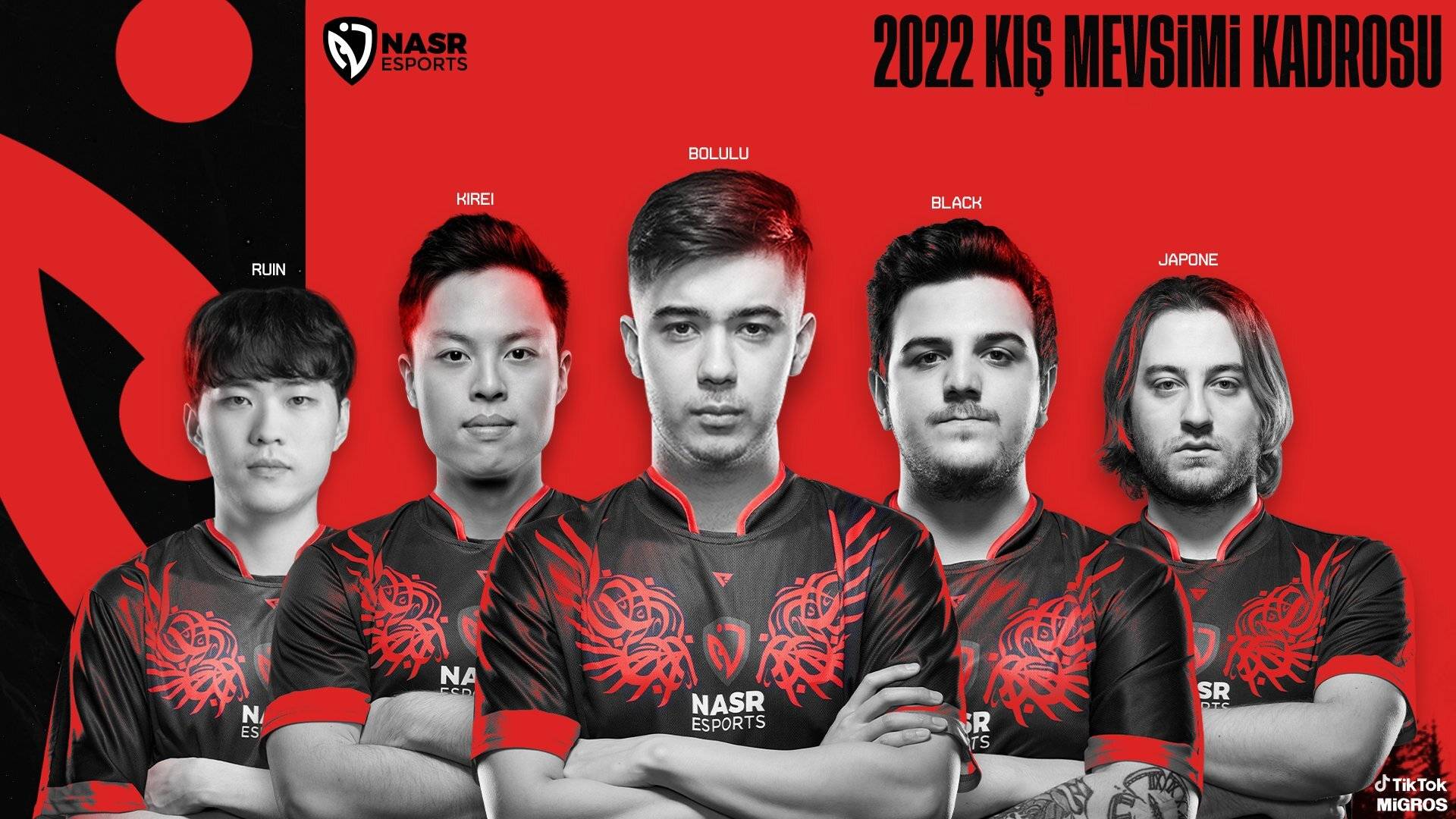 NASR Esports 2022 LoL Kadrosunu Duyurdu!