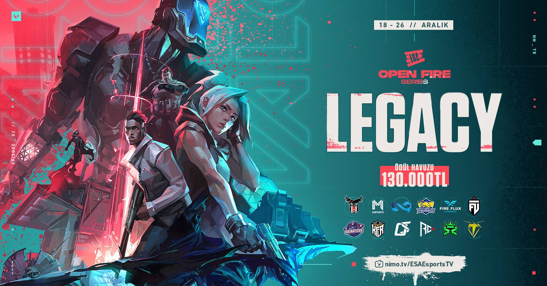 ESA Open Fire Legacy Turnuvası