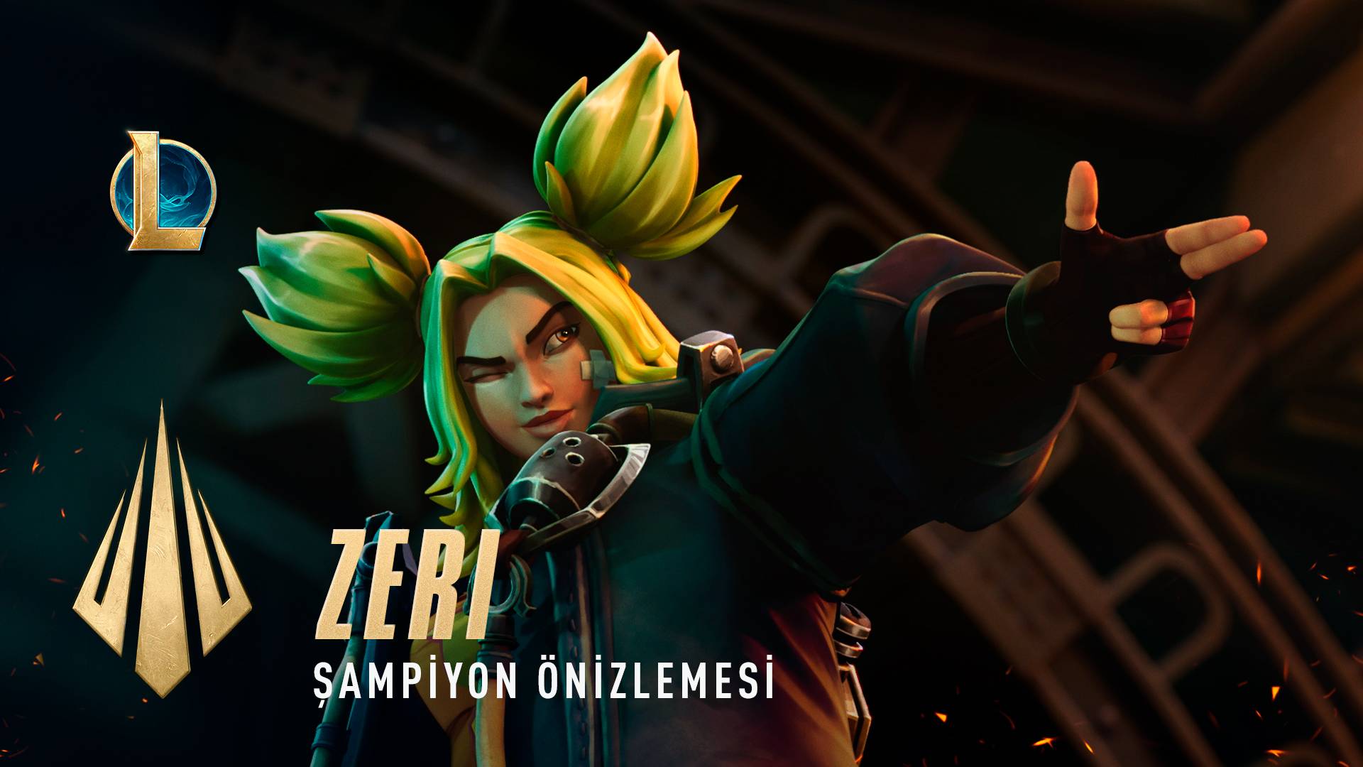 League of Legends’in Yeni Şampiyonu: Zaun’un Kıvılcımı, Zeri!