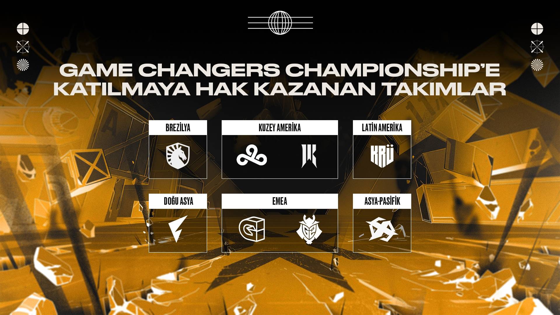 game changers participating teams