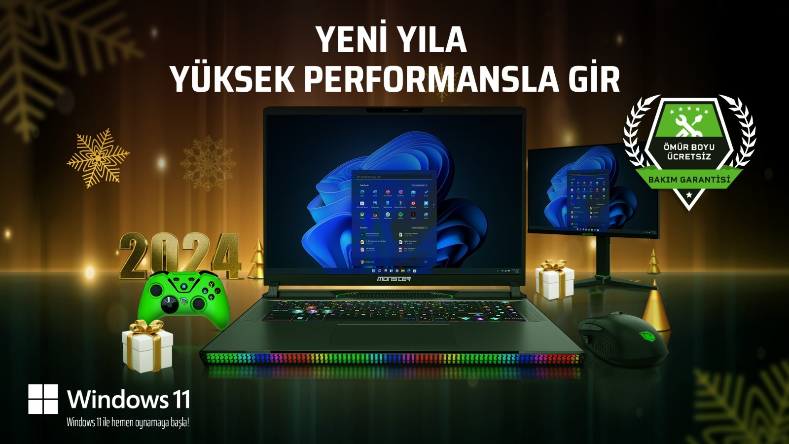 Monster Notebook ve Windows 11 ile Kesintisiz Oyun Deneyimi